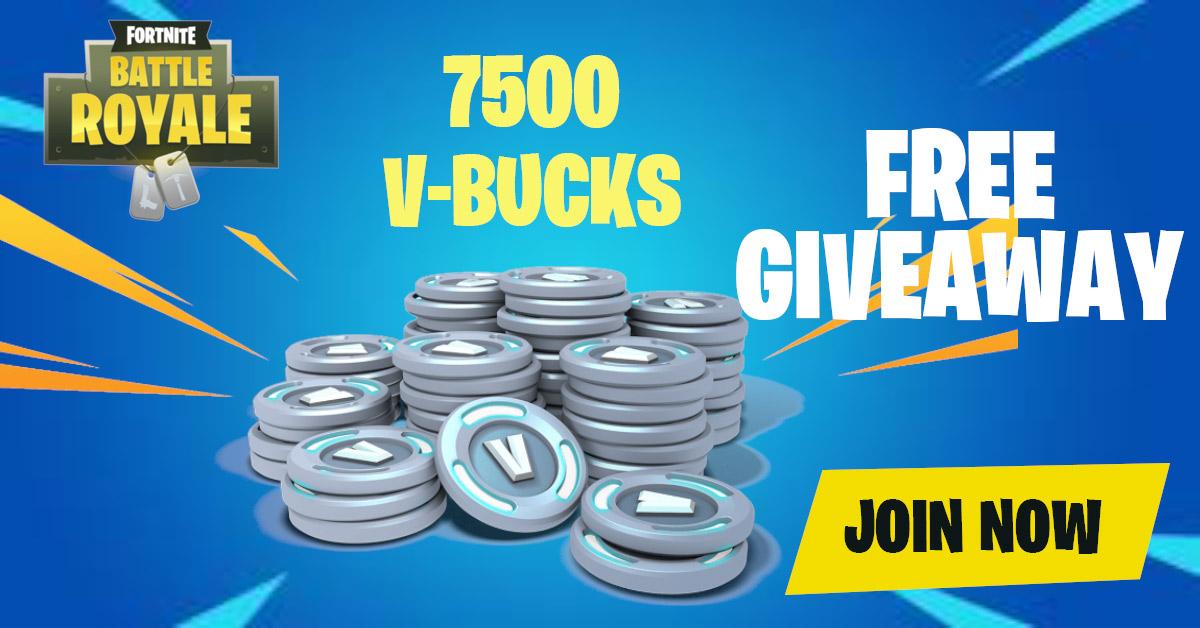 6,000 (+1,500 Bonus) V-Bucks — GiveNinja.org Free Prizes - 1200 x 628 jpeg 84kB