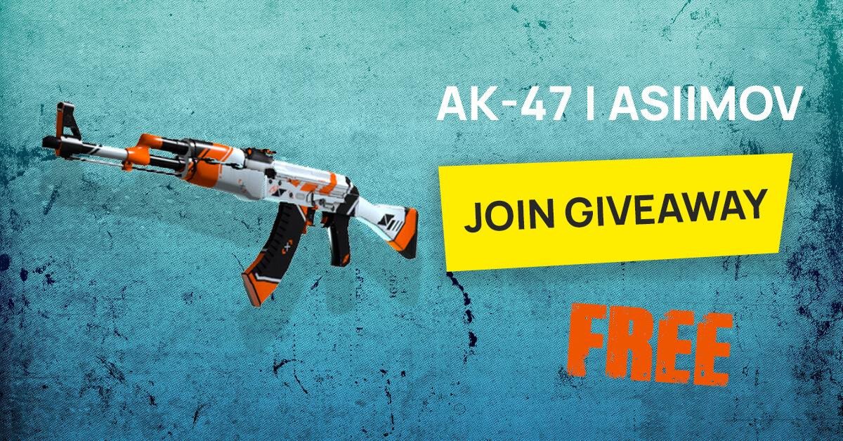 Free Giveaway Ak 47 Asiimov - first person ak47 roblox