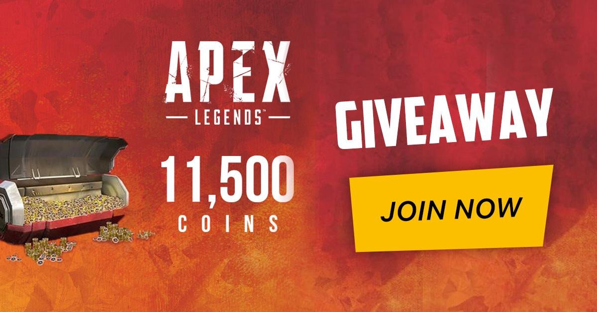 Free Giveaway Apex Legends 10 000 1500 Bonus Apex Coins - robux giveaway 1500 roblox