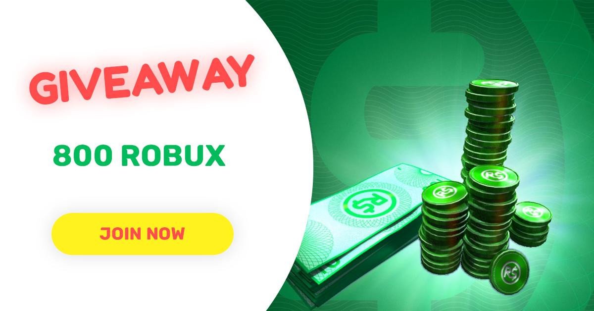 800 Robux Giveaway Giveninja Org Free Prizes