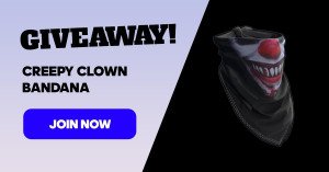 Join Creepy Clown Bandana