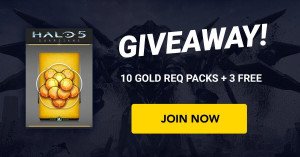 Join 10 Gold REQ Packs + 3 Free