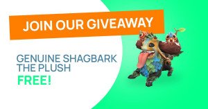 Join Genuine Shagbark the Plush