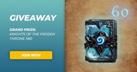 Knights of the Frozen Throne x60 giveaway
