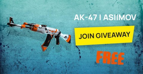 AK-47 | Asiimov giveaway
