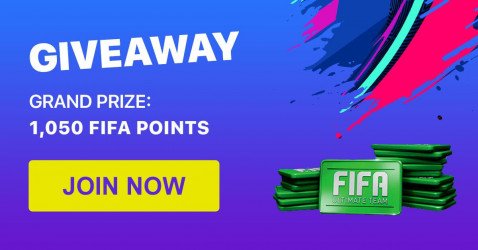 1,050 FIFA Points giveaway