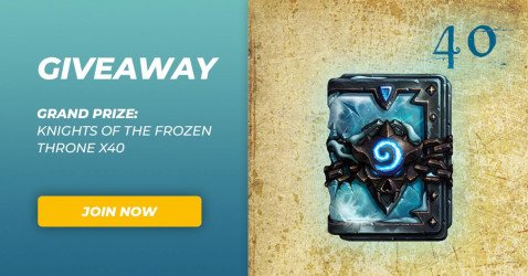 Knights of the Frozen Throne x40 giveaway