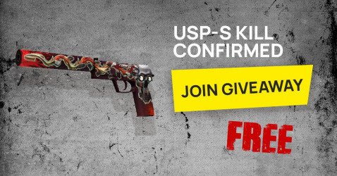 USP-S Kill Confirmed giveaway