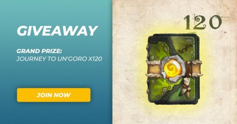 Journey to Un'Goro x120 giveaway