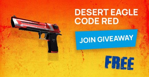Desert Eagle Code Red giveaway