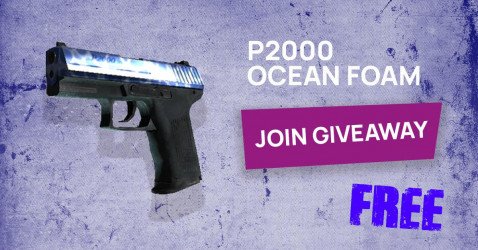 P2000 Ocean Foam giveaway