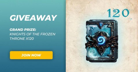 Knights of the Frozen Throne x120 giveaway