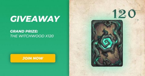 The Witchwood x120 giveaway
