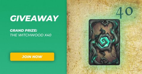 The Witchwood x40 giveaway