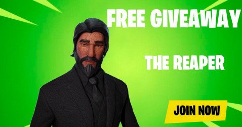 The Reaper Skin giveaway