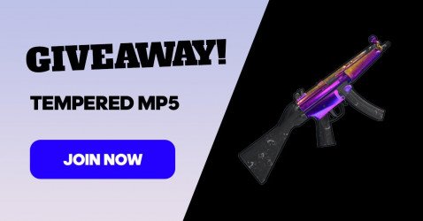 Tempered Mp5 giveaway
