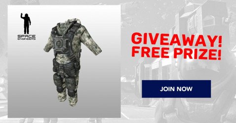 Digital Camouflage Suit giveaway