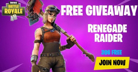 Renegade Raider Skin Giveninja Org Free Prizes