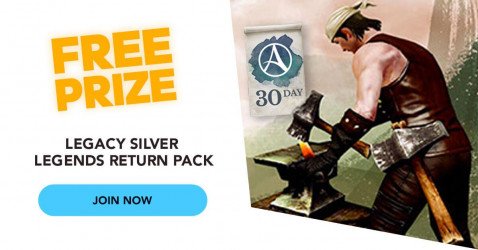 Legacy Silver Legends Return Pack giveaway