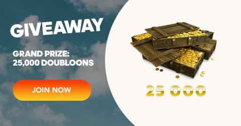 25,000 DOUBLOONS giveaway