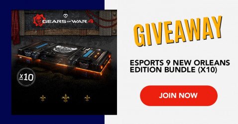 Esports 9 New Orleans Edition Bundle (x10) giveaway