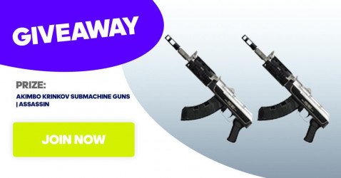 AKIMBO KRINKOV SUBMACHINE GUNS | Assassin giveaway