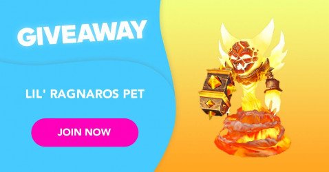 Lil' Ragnaros Pet giveaway
