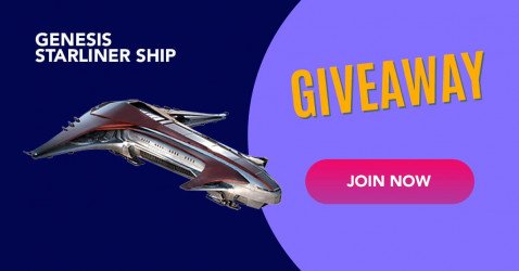 Genesis Starliner Ship giveaway