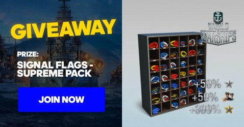 SIGNAL FLAGS - SUPREME PACK giveaway