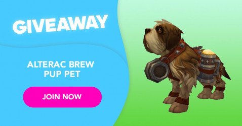 Alterac Brew Pup Pet giveaway
