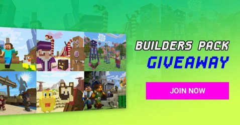 Minecraft Builder’s Pack giveaway
