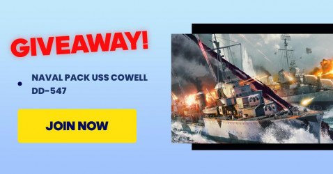 Naval Pack USS Cowell DD-547 giveaway