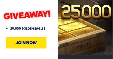 25,000 Golden Eagles giveaway