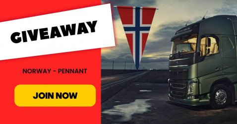 Norway - Pennant giveaway