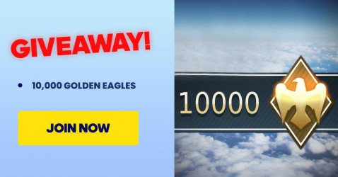10,000 Golden Eagles giveaway