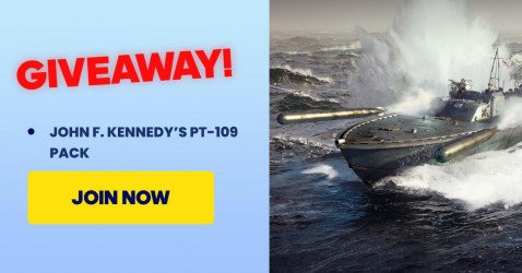 John F. Kennedy’s PT-109 Pack giveaway