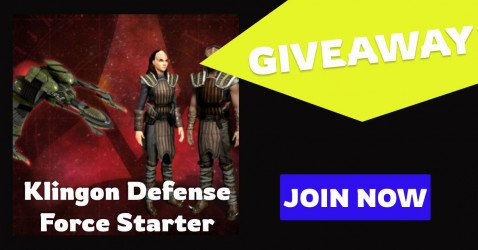 Klingon Defense Force Starter Pack giveaway