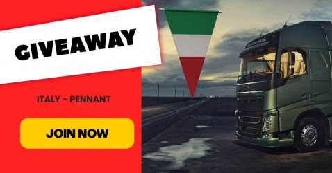 Italy - Pennant giveaway