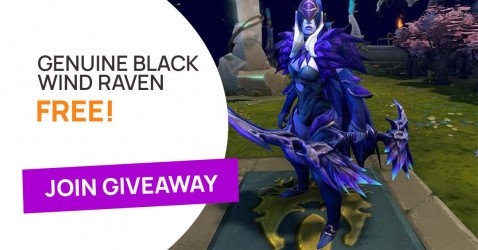 Genuine Black Wind Raven giveaway