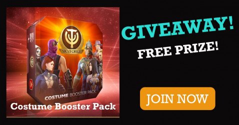 Costume Booster Pack giveaway