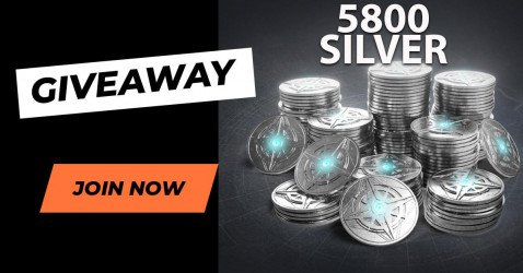 5,800 Silver giveaway
