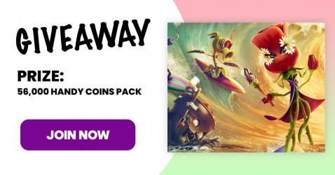 56,000 Handy Coins Pack giveaway
